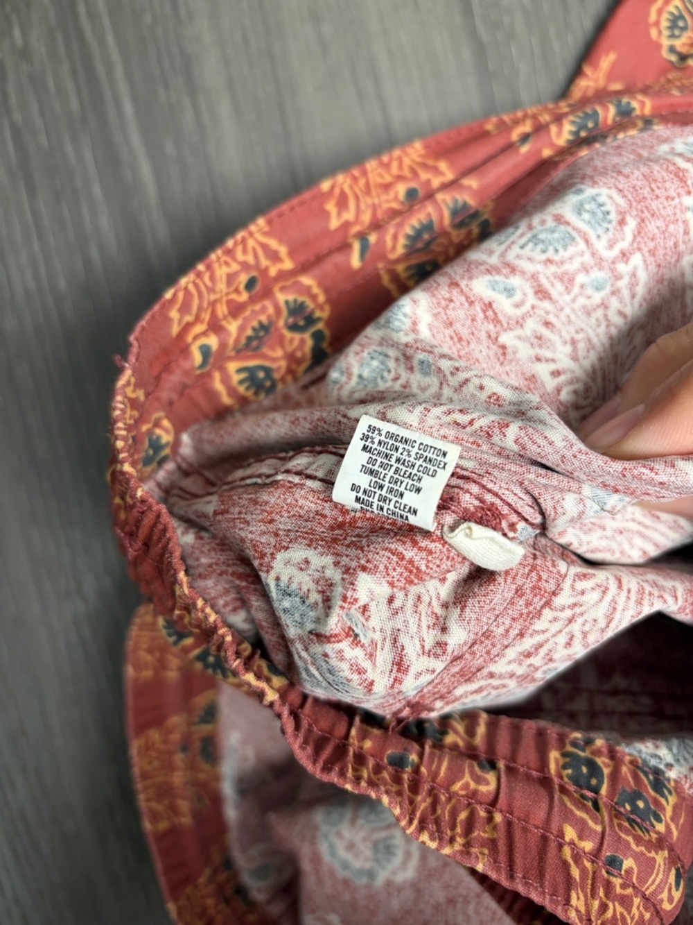 Adventure Short in Rust Floral - Picture 3 of 3